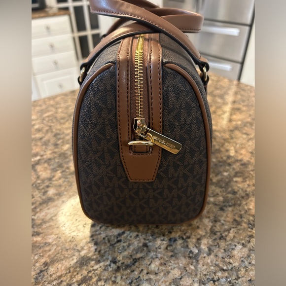 Michael Kors Brown Medium Duffle Satchel - Picture 3 of 7